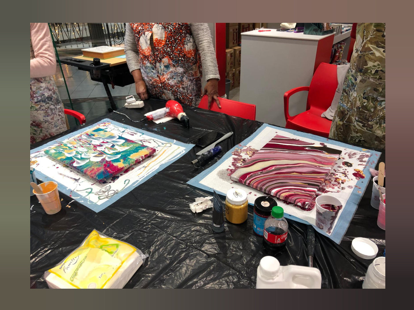 Acrylic Pouring for Beginners Class - 5th January 2025