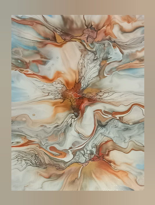 Acrylic Pouring Bloom Class - 16th January 2025