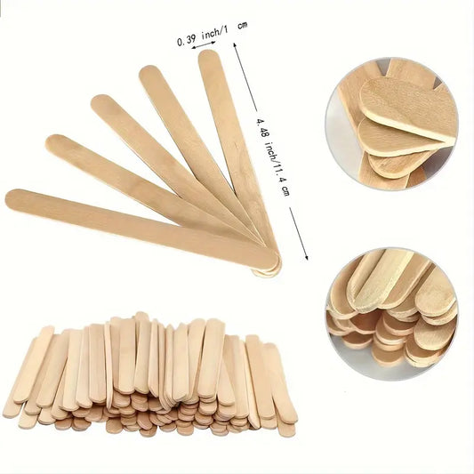 200 Wooden Craft Stir Sticks